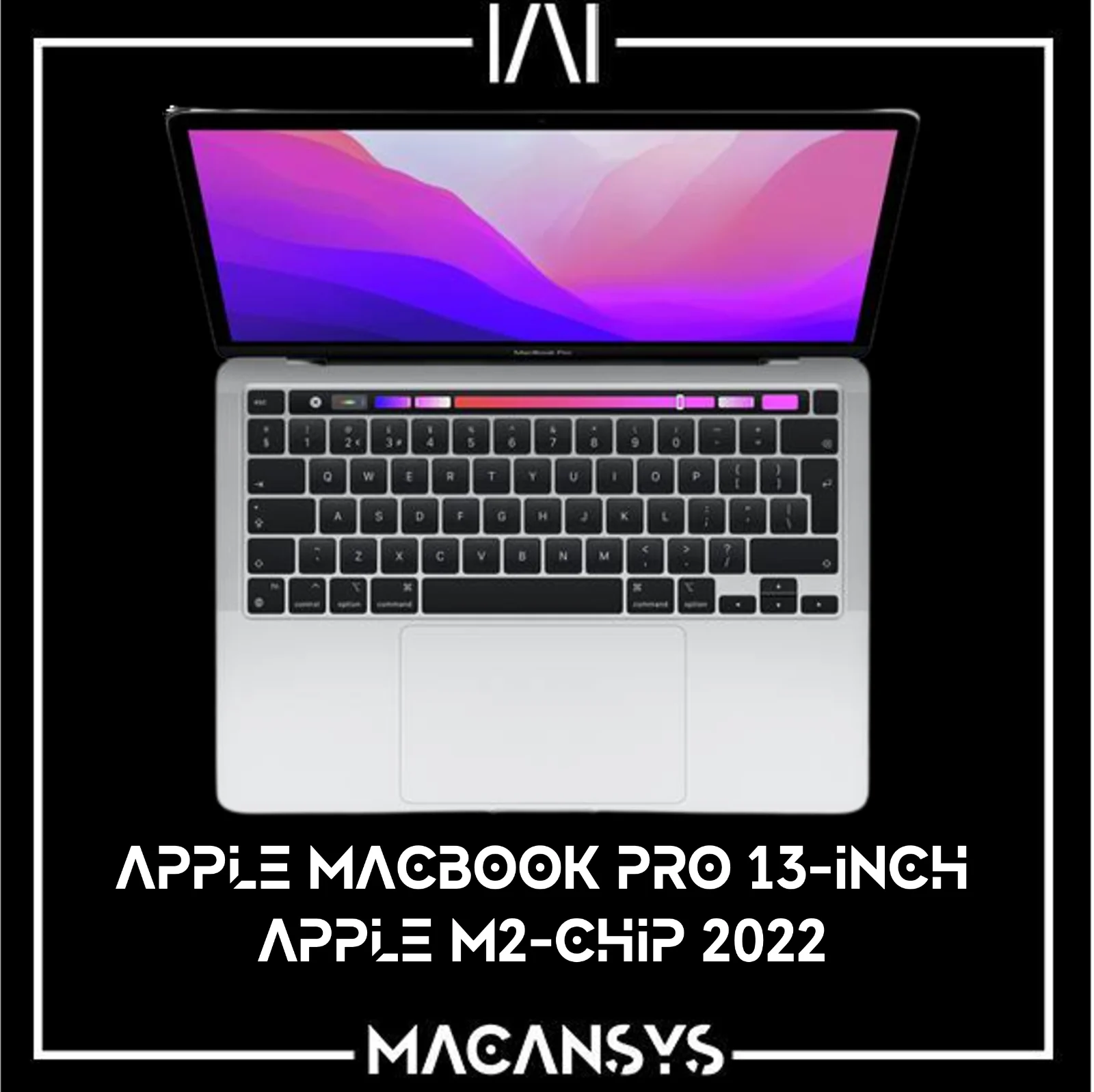 Apple MacBook Pro 13 Inch M2 Chip 8-Core CPU 10-Core GPU 8GB 256GB SSD MNEH3B/A