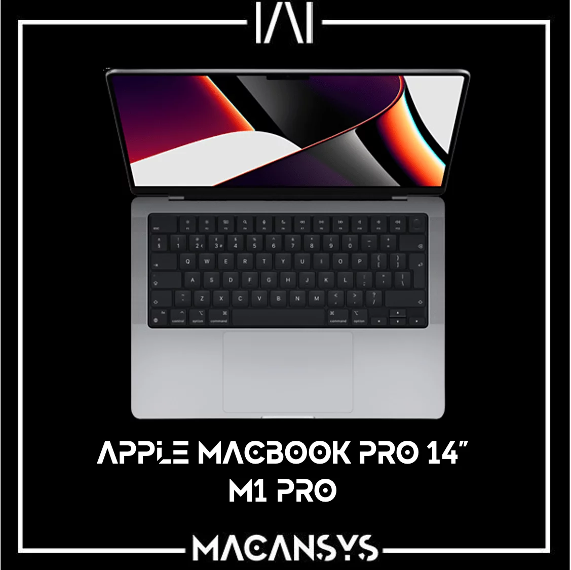 Apple MacBook Pro 14 Inch M1 Pro  8 C CPU 14 C GPU 16GB  512GB SSD Grey MKGP3B/A
